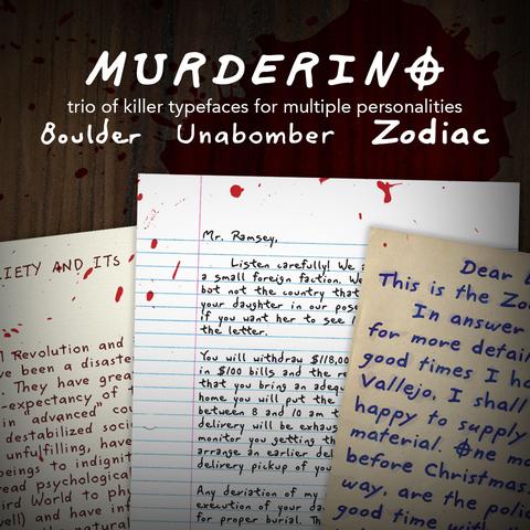 Murderino Font Family