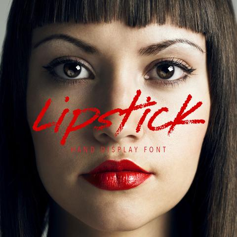 Lipstick Font