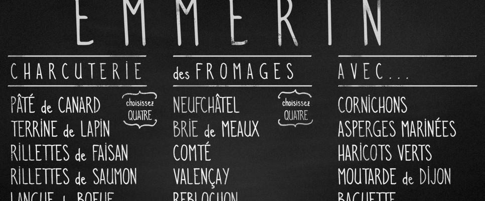 Emmerin European handwriting font