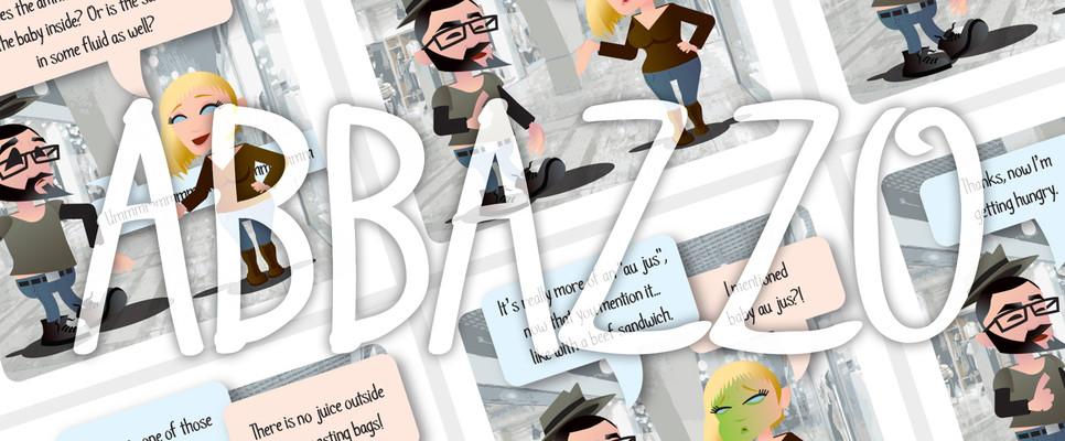 Cartoon handwriting font: Abbazzo Comic