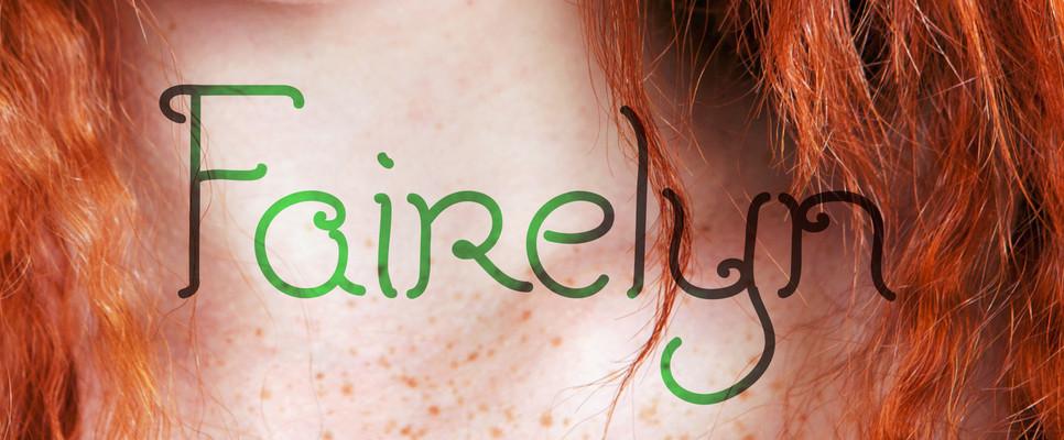 Fairelyn curly feminine font